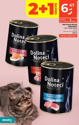 Dealz Mokra karma dla kota Dolina Noteci Premium oferta