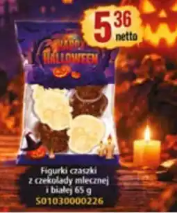 AT Happy Halloween Figurki czaszki z czekolady mlecznej i białej oferta