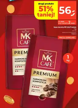Dealz Kawa ziarnista MK Café Premium oferta