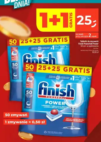 Tabletki do zmywarki Finish Powerball Power