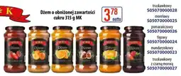 AT Dżem o obniżonej zawartości cukru 315 g MK oferta