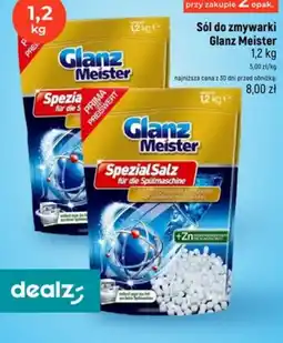 Dealz Sól do zmywarki Glanz Meister oferta