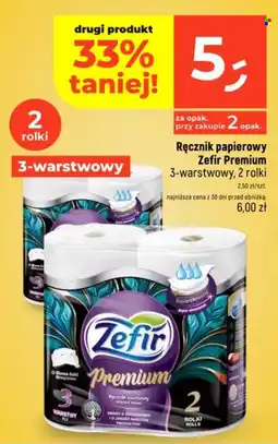 Dealz Ręcznik papierowy Zefir Premium 3-warstwowy oferta