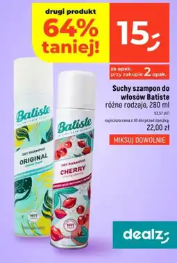 Dealz Suchy szampon Batiste oferta