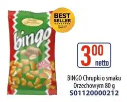 AT BINGO Chrupki o smaku Orzechowym oferta