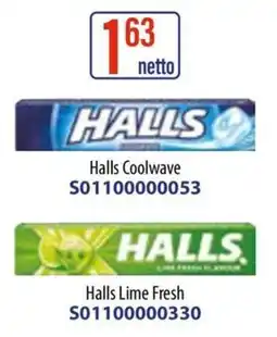 AT Halls Coolwave oferta