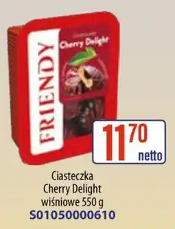 AT Ciasteczka Cherry Delight wiśniowe oferta