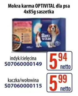 AT Mokra karma OPTIVITAL dla psa oferta