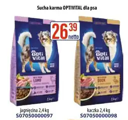 AT Sucha karma OPTIVITAL dla psa oferta