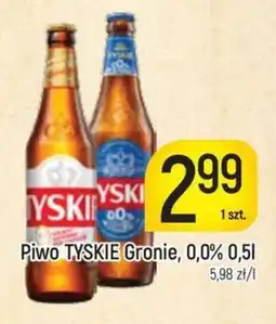 Delikatesy Piotruś Pan Piwo TYSKIE Gronie oferta