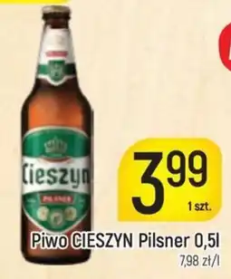 Delikatesy Piotruś Pan Piwo CIESZYN Pilsner oferta