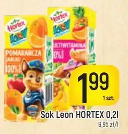 Delikatesy Piotruś Pan Sok Leon Hortex oferta