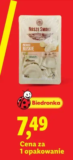 Lidl Pierogi Ruskie Nasze Smaki oferta