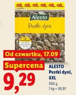 Lidl Alesto Pestki dyni XXL oferta