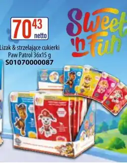 AT Lizak & strzelające cukierki Paw Patrol oferta