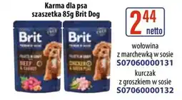 AT Karma dla psa szaszetka 85g Brit Dog oferta