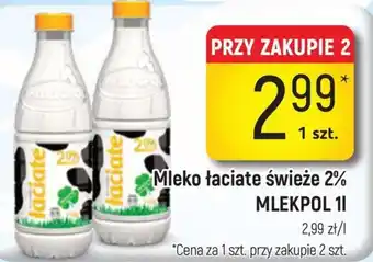 Mleko Łaciate świeże 2% MLEKPOL 1l
