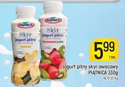 Delikatesy Piotruś Pan Jogurt pitny skyr owocowy PIĄTNICA oferta