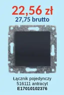 AT Łącznik pojedynczy 516111 antracyt oferta