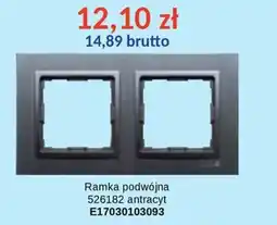 AT Ramka podwójna 526182 antracyt oferta