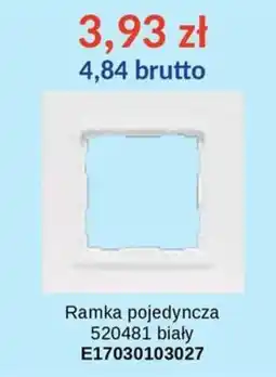 AT Ramka pojedyncza 520481 biały oferta