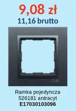 AT Ramka pojedyncza 526181 antracyt oferta