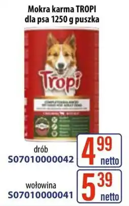AT Mokra karma Tropi dla psa oferta