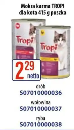 AT Mokra karma TROPI dla kota oferta