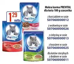 AT Mokra karma PREVITAL dla kota oferta