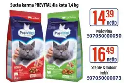 AT Sucha karma Prevital dla kota oferta