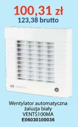 AT Wentylator automatyczna żaluzja biały oferta