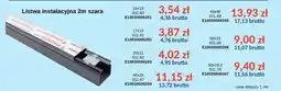 AT Listwa instalacyjna 2m szara oferta
