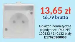 AT Gniazdo hermetyczne pojedyncze IP44 N/T oferta