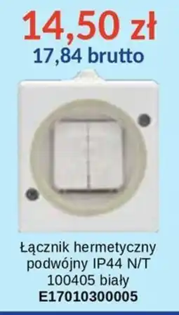 AT Łącznik hermetyczny podwójny IP44 N/T oferta