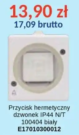 AT Przycisk hermetyczny dzwonek IP44 N/T oferta