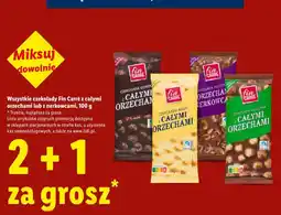 Lidl Czekolada Fin Carré z całymi orzechami oferta