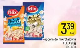 Delikatesy Piotruś Pan Popcorn do mikrofalówki FELIX oferta