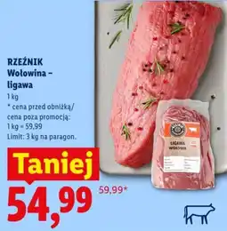 Lidl Rzeźnik Wołowina - Ligawa oferta