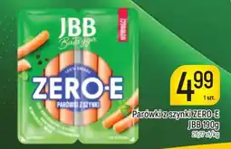 Delikatesy Piotruś Pan Parówki z szynki ZERO-E JBB oferta