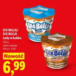 Lidl IceBella Lody w kubku oferta