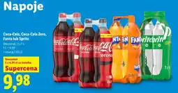 Lidl Napoje Coca-Cola, Coca-Cola Zero, Fanta lub Sprite oferta