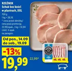 Lidl Schab bez kości oferta