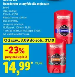 Lidl Dezodorant w sztyfcie dla mężczyzn oferta