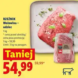 Lidl Rzeźnik Wołowina - udziec oferta