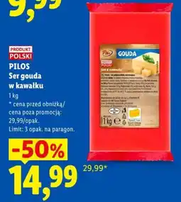 Lidl Ser gouda w kawałku oferta