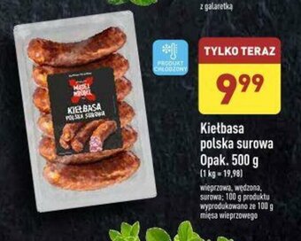 ALDI Kiełbasa polska surowa 500g oferta