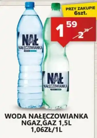 Woda Nałęczowianka Ngaz, Gaz