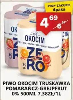 Spiżarnia Smakosza Piwo Okocim Truskawka Pomarańcz-Grejpfrut oferta