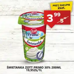 Spiżarnia Smakosza Śmietanka Zott Primo 30% oferta
