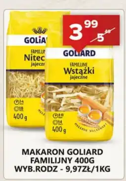 Spiżarnia Smakosza Makaron Goliard Familijny oferta